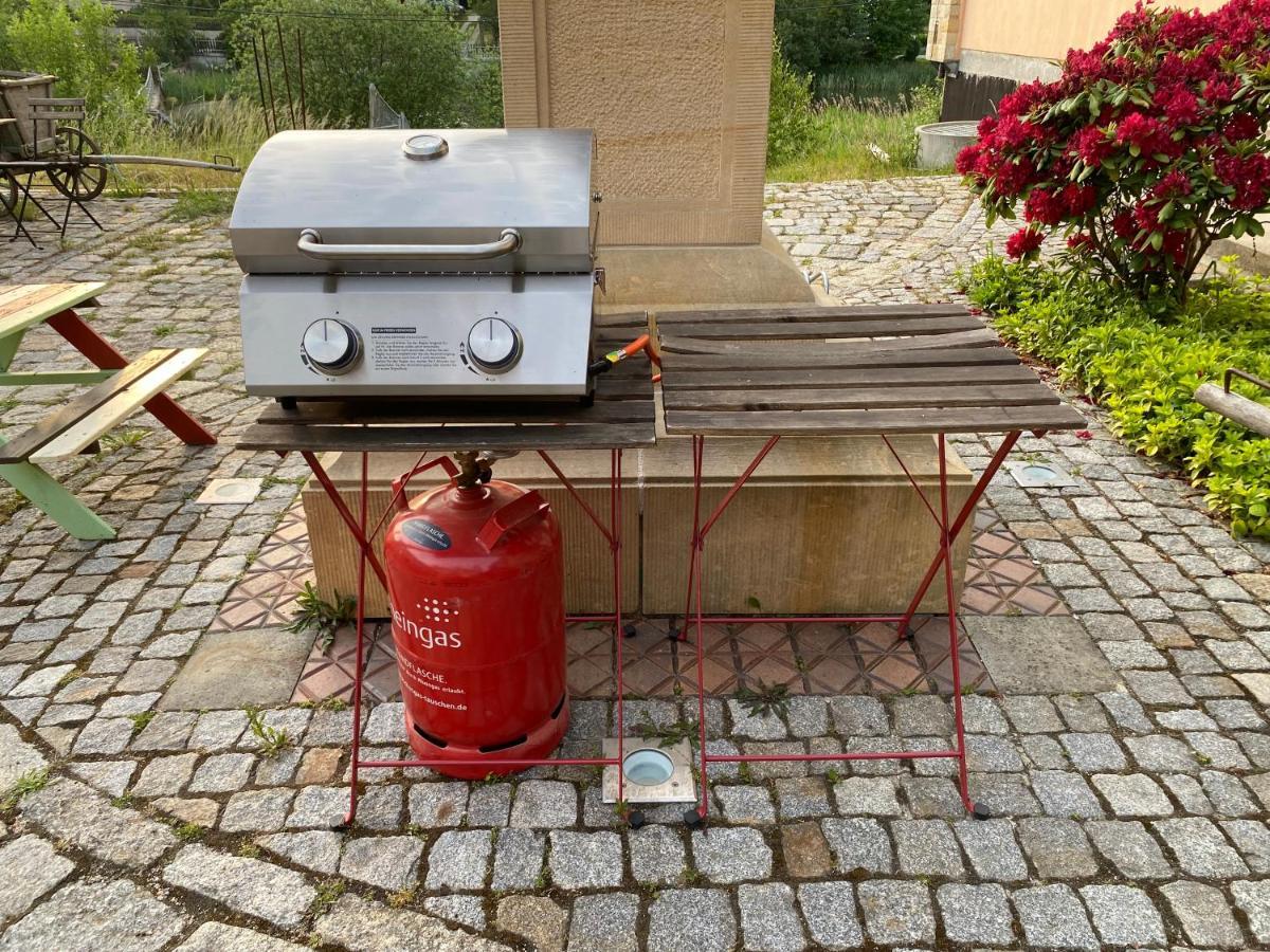 Ferienwohnung Wachstube Mit 3 Schlafraeumen Im Rittergut Leppersdorf Wachau Εξωτερικό φωτογραφία
