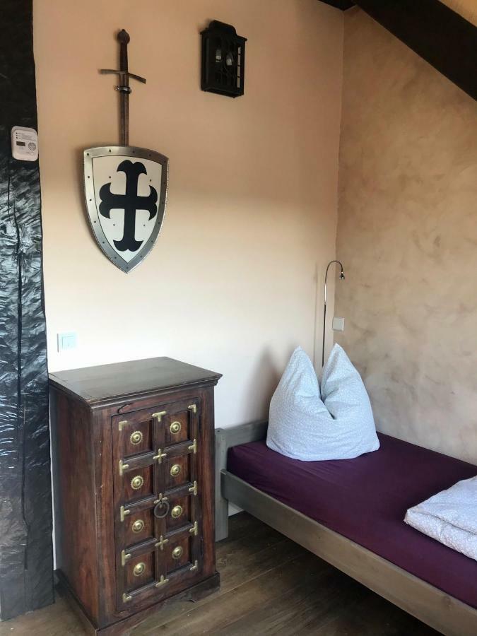 Ferienwohnung Wachstube Mit 3 Schlafraeumen Im Rittergut Leppersdorf Wachau Εξωτερικό φωτογραφία