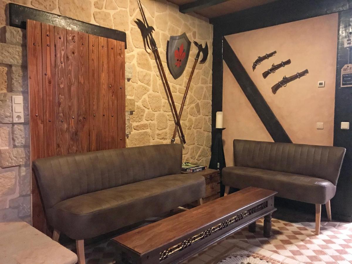 Ferienwohnung Wachstube Mit 3 Schlafraeumen Im Rittergut Leppersdorf Wachau Εξωτερικό φωτογραφία
